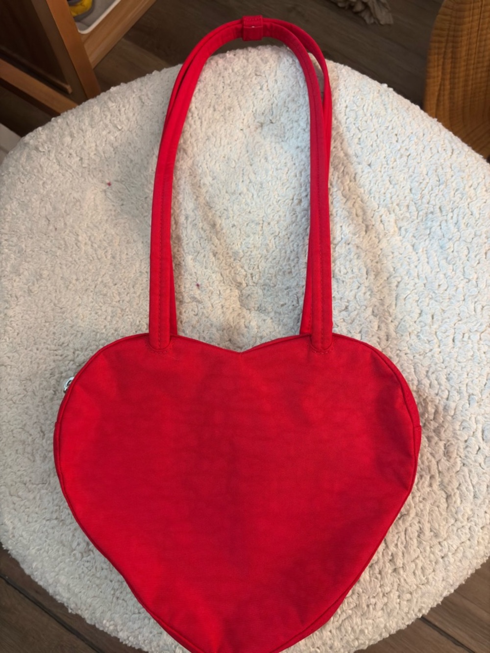 Baggu Ruby red heart nylon bag